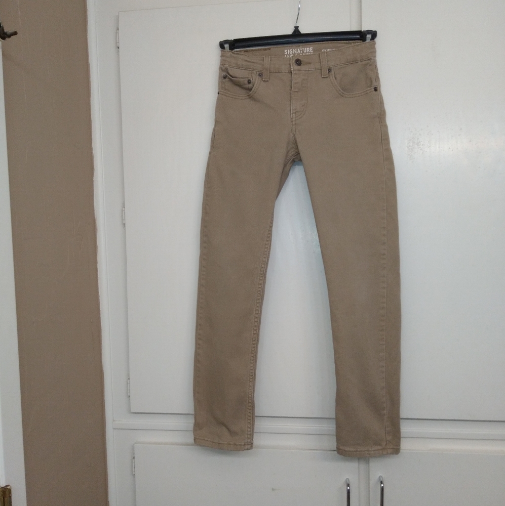 Levi jeans, boy's size 12 tan